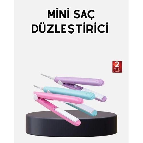 Seyahat Tipi Mini Saç Düzleştirici – Seramik Kaplama, Hızlı Isınma, Kompakt Tasarım