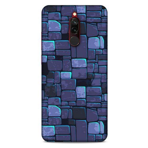 Xiaomi Redmi 8 Kılıf Baskılı Özel Seri Taşlı (12) Koruyucu Silikon