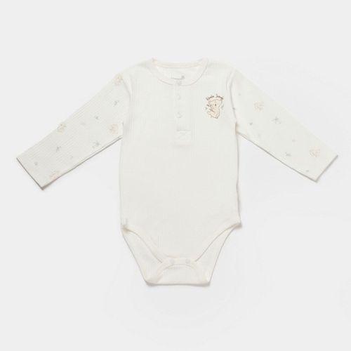 Bibaby Biorganic Koala Jungle Uzun Kol Bebek Body 56973 Mint