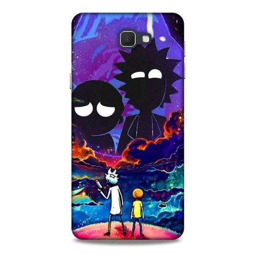 Samsung Galaxy J7 Prime Uyumlu Kılıf Rick And Morty (46) Core Armor Kılıf Decoy Ricks