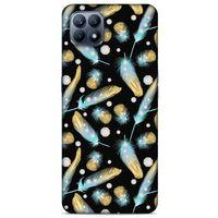 Huawei P40 Lite Kılıf Desenli Özel Seri Tüyler (26) Tpu Silikon Kılıf