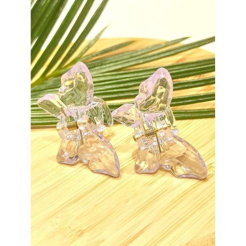 Monalisa Home 2 Li 4.5 cm  Renkli Lüks Kelebek Toka