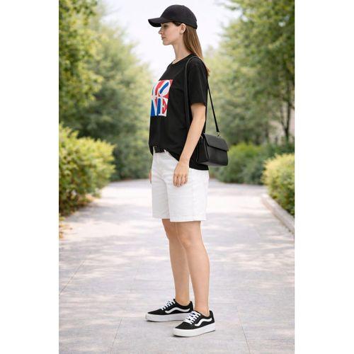 ALEXANDERGARDI Baskılı Basic Kadın T-shirt