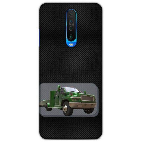 Lopard Xiaomi Redmi K30 5G Uyumlu Kılıf PickUpX (25) Antişok Kapak Koyu Yeşil