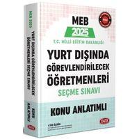 2025 MEB Yurt Dışında Görevlendirilecek Öğretmenleri Seçme Sınavı Hazırlık Kitabı Data Yayınları