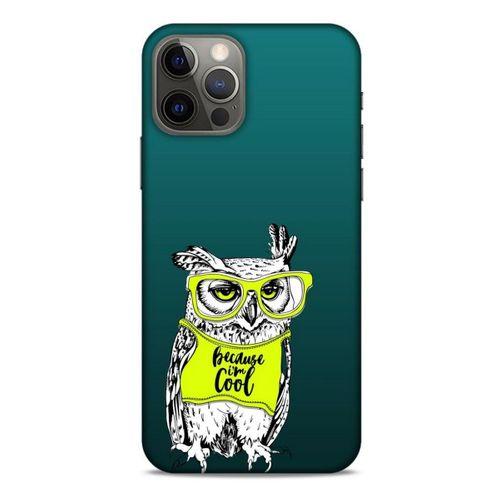 Animax Cool Baykuş Apple iPhone 12 Pro Kılıf Desenli Silikon