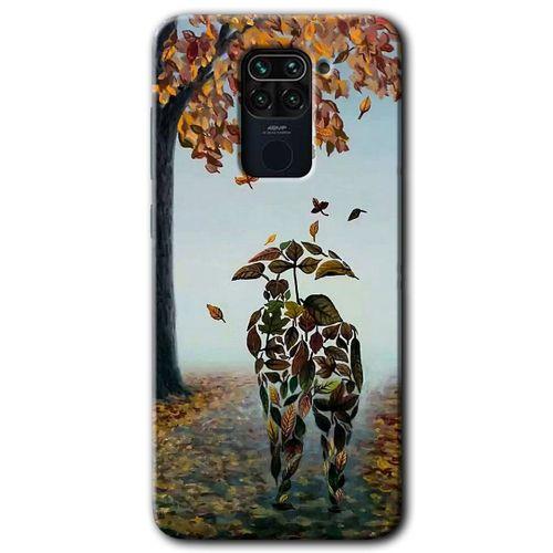 Potkal Hediye Fabrikası Xiaomi Redmi Note 9 Kılıf HD Desen Baskılı Arka Kapak - Doğadan Aşk