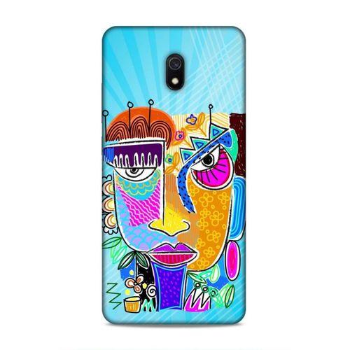 Xiaomi Redmi 8A Uyumlu Kılıf Face'X 28 Arka Kapak Sanatsal