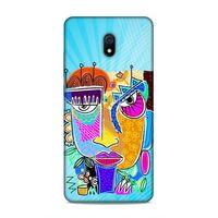 Xiaomi Redmi 8A Uyumlu Kılıf Face'X 28 Arka Kapak Sanatsal