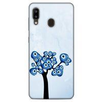 Nazarium (13) Desenli Silikon Kapak Samsung Galaxy A20 Kılıf