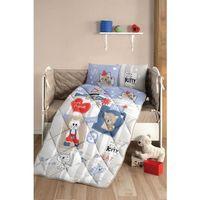 BEBEK UYKU SETİ KITTY V1 MAVİ
