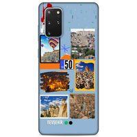 Lopard Samsung Galaxy S20 Plus Uyumlu Kılıf Şehirli ※ (50) Nevşehir Shockproof Kılıf