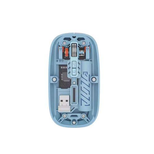 Bluetooth 5.2 Destekli Mavi Pilli Kablosuz Mouse