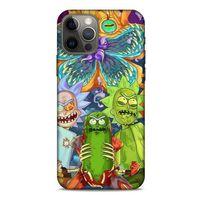Apple iPhone 12 Pro Uyumlu Kılıf Rick And Morty (23) Ultra Koruma Kılıfı Toby Matthews