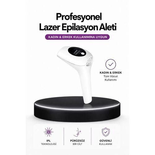 Ipl Teknolojili Erkek Ve Kadın Kullanımına Uygun Lazer Epilasyon Cihaz