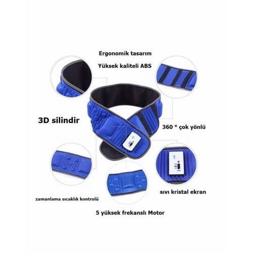 Elektrikli Zayıflama Kemeri Titreşimli Bel Ve Karın Masaj Kemeri