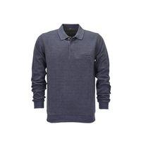 Erkek Polo Yaka Cepli Sweatshirt 6857 BGL-ST04024