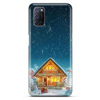 Alcatel 3x 2020 Kılıf Snowix (8) Baskılı Kılıf Lacivert