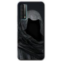 MRCİLETİSİM Huawei P Smart 2021 Kılıf Baskılı Kapak - Death +Tam Ekran Koruyucu