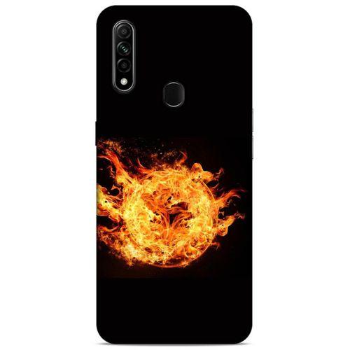 Lopard Oppo A31 Uyumlu Kılıf FireX (31) TPU Kılıf Fireball