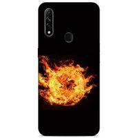 Lopard Oppo A31 Uyumlu Kılıf FireX (31) TPU Kılıf Fireball
