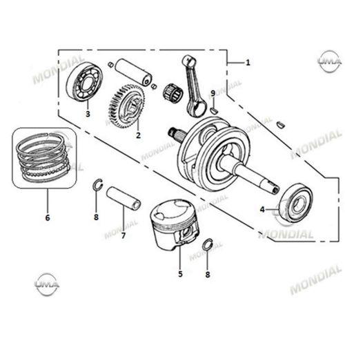 MONDİAL Mondial Ucg 110 Krank Orj