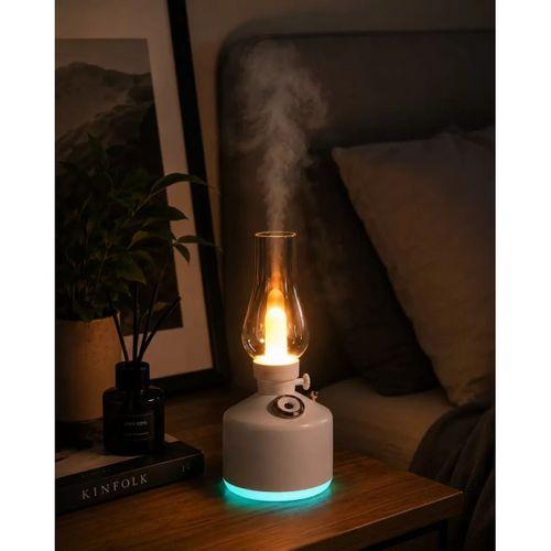 Vintage Aroma Difüzörü Nano Mist Led Işıklı Taşınabilir Nemlendirici