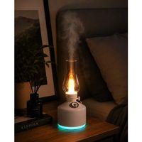 Vintage Aroma Difüzörü Nano Mist Led Işıklı Taşınabilir Nemlendirici
