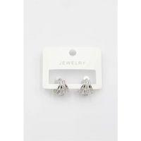 Taşlı Küpe - Gümüş