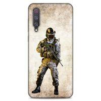Lopard Xiaomi Mi 9 Uyumlu Kılıf GameX (21) Koruyucu Kapak Soldier