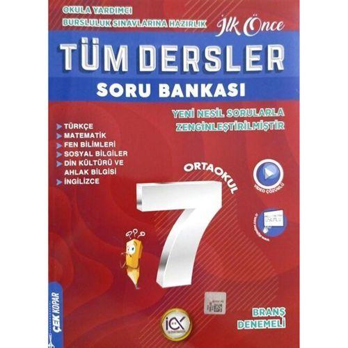 7. Sınıf Tüm Dersler Soru Bankası İlk Önce Yayıncılık