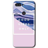 Potkal Hediye Fabrikası General Mobile GM 9 Pro HD Baskılı Kılıf + 9D Tam Ekran Koruyucu - Good Vibes