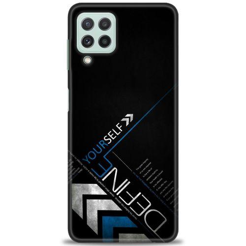 Samsung Galaxy M22 Kılıf HD Baskılı Kılıf - Yourself + Tam Ekran Koruyucu