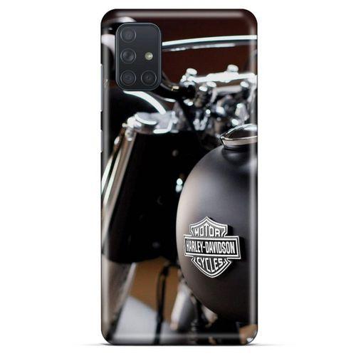 Samsung Galaxy M51 Uyumlu Kılıf Motorsiklet (48) Bumper Kılıf Harley