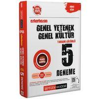2025 KPSS Genel Yetenek Genel Kültür Ezberbozan Tamamı Çözümlü 5 Deneme Pegem Akademi