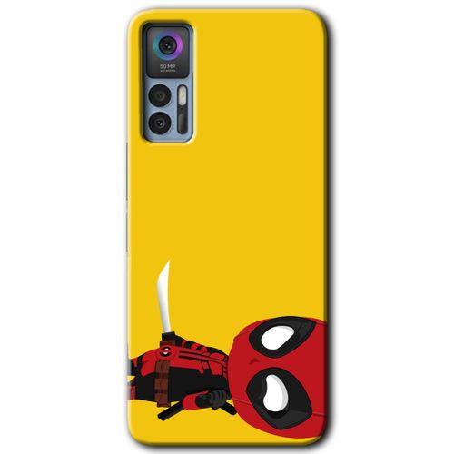 TCL 30 Kılıf HD Desen Baskılı Arka Kapak - DeadPool 6