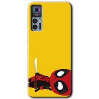 TCL 30 Kılıf HD Desen Baskılı Arka Kapak - DeadPool 6