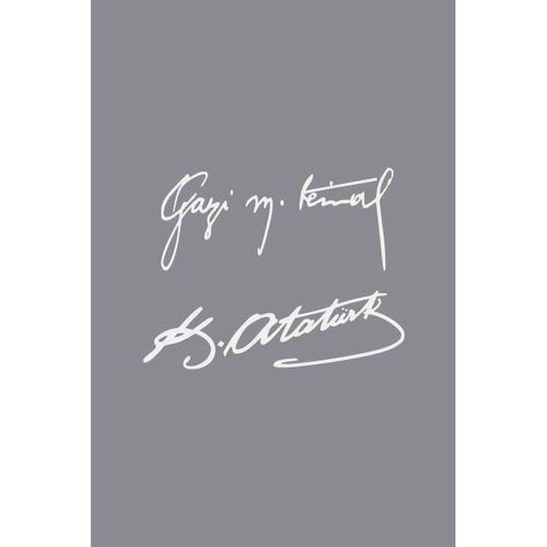 Gazi M.Kemal Atatürk Imza Sticker 15*6 Cm