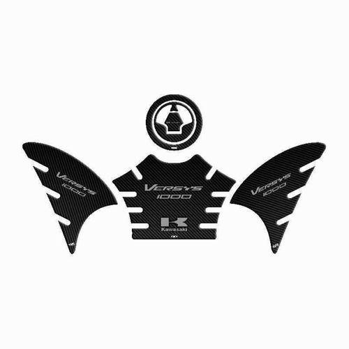 SEVGENT Skm Kawasaki Versys 1000 Uyumlu Tank Pad Set 001
