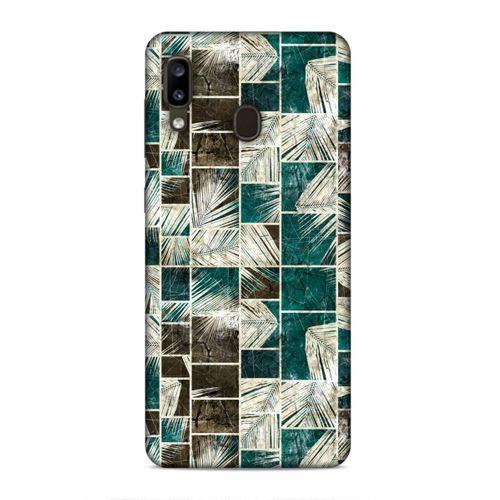 Samsung Galaxy A20 Uyumlu Kılıf Utopia (25) Antişok Kapak Yeşil