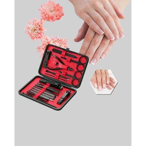17 Parçalık Profesyonel Manikür Seti – Paslanmaz Çelik