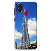 Samsung Galaxy M31 Kılıf Dünya Mimarisi (17) Tasarım Kılıf Burc Halife Dubai