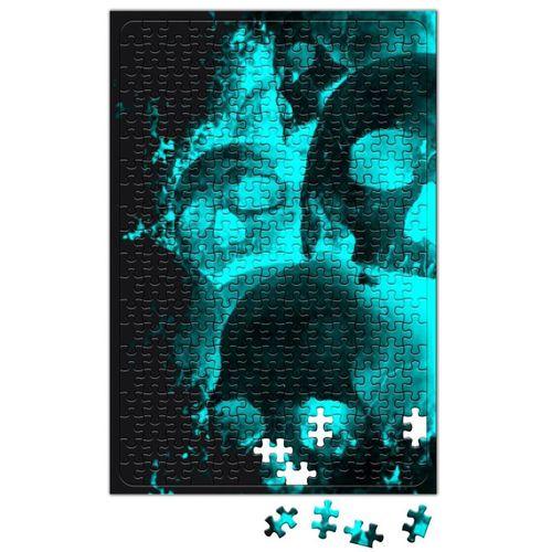Caveira Fluor Puzzle 240 Parça Yapboz