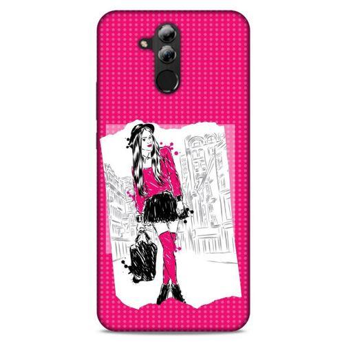 Sokak Modası 66 Huawei Mate 20 Lite Kılıf Desenli Silikon