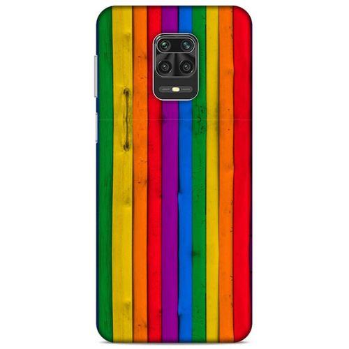 Lopard Xiaomi Redmi Note 9 Pro Uyumlu Kılıf Wood'X (24) Darbe Emici Kılıf Desenli