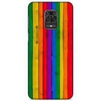 Lopard Xiaomi Redmi Note 9 Pro Uyumlu Kılıf Wood'X (24) Darbe Emici Kılıf Desenli