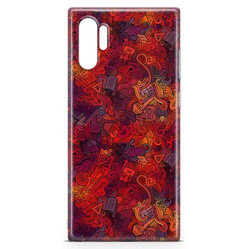 Samsung Galaxy Note 10 Plus Kılıf Love School Arka Kapak Koruma Desenli Full Koruyucu