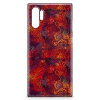 Samsung Galaxy Note 10 Plus Kılıf Love School Arka Kapak Koruma Desenli Full Koruyucu