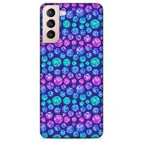 Lopard Samsung Galaxy S21 Plus Uyumlu Kılıf Geometrix (58) Baskılı Kılıf