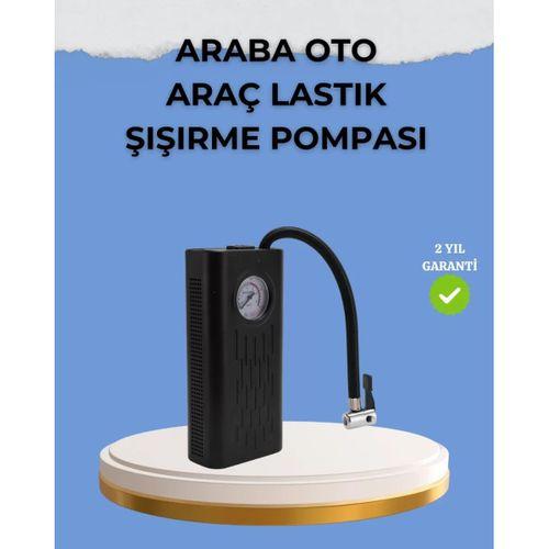 Çok Fonksiyonlu Dijital Gösterge Elektrikli Lastik Pompası